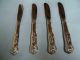 4 Kings Butter Spreaders - Great Reed & Barton Classic - Clean & Table Ready Reed & Barton photo 2