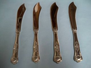 4 Kings Fish Knives - Great Reed & Barton Classic - Clean & Table Ready photo