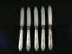 1847 Rogers Silver Fruit Dessert Butter Knives Solid Handles Silverplate Blades Other photo 1