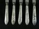 1847 Rogers Silver Fruit Dessert Butter Knives Solid Handles Silverplate Blades Other photo 4