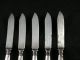 1847 Rogers Silver Fruit Dessert Butter Knives Solid Handles Silverplate Blades Other photo 5