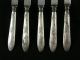 1847 Rogers Silver Fruit Dessert Butter Knives Solid Handles Silverplate Blades Other photo 6