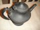 Vintage Silver On Copper Double Plate Teapot - Painted Black - Look - Antique Teapot? Tea/Coffee Pots & Sets photo 8