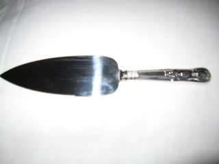 Serrated Pie Server In New Us Navy Silver photo