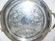 Oneida 2 Silver Round Serving Platters Platters & Trays photo 4