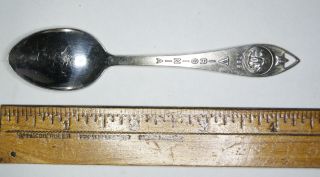 Antique Bell Trading Post Sterling Silver Virginia Souvenir Spoon W/ State Seal photo