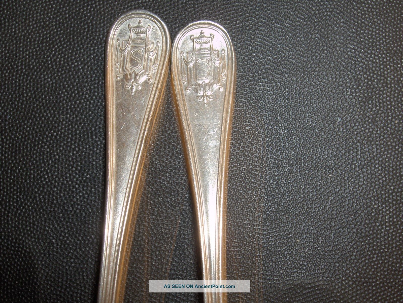 Two Reed & Barton (hotels Statler) Spoons Reed & Barton photo
