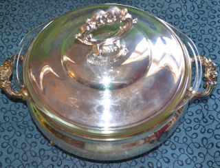 English Silver Mfg Corp Silver Plated Soup Server photo