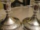 Pair Of Vintage Floral Wilcox / International Silver / Plated Candlesticks Candlesticks & Candelabra photo 10