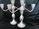Vintage Pair Duchin Creation Sterling Silver Candlelabra Candlesticks & Candelabra photo 11