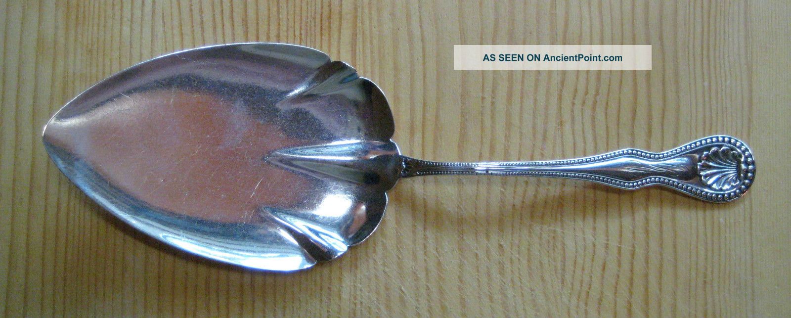 Durgin Shell Pattern Fish,  Cake Or Pie Server - All Sterling Silver Durgin photo