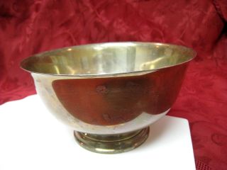 Vintage International Sterling Silver Paul Revere Bowl Dish 377 Grams photo