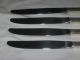 Set Of 4 1847 Rogers Bros.  International Remembrance Grill Knives C.  1948 International/1847 Rogers photo 1