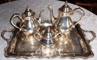 Antique Large Wilcox Silverplate 