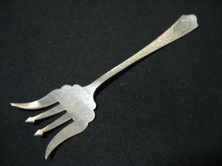 Unique Sterling Silver Fork photo