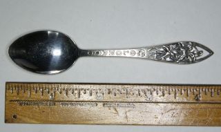 Antique Bell Trading Post Sterling Silver Colorado Souvenir Spoon photo