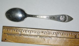 Antique Bell Trading Post Sterling Silver Minnesota Souvenir Spoon W/ State Seal photo