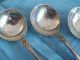 4 Buttercup Bouillon Spoons Gorham, Whiting photo 1
