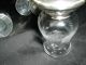 Newport Sterling Etched Glass And Sterling Salt And Pepper Shakers Salt & Pepper Shakers photo 3