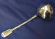 English Victorian Elizabeth Eaton Sterling Silver Fiddle Punch Ladle 1850 10 Oz. United Kingdom photo 4