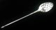 British Sterling Silver Mote Spoon Early 1700 ' S United Kingdom photo 4