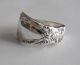 Sterling Silver Spoon Ring - Alvin / Prince Eugene - Size 7 (6 To 8) - 1940 Alvin photo 1