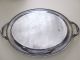 20 Inch Rogers Bros 1781 Silverplate Wonderful Oblong Tray With Handles Platters & Trays photo 2