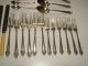 Silver Plate Set Of 28 Knives And Forks Canteen Of Cutlery Other photo 1