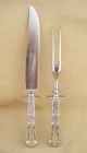 Rare H.  R.  Morss And Co Sterling Silver Serving Knife And Fork Other photo 2