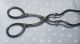 Vintage Silver Plate 100 Salad Server Dessert Tongs Scissor Handle - W In Circle Other photo 2