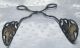 Vintage Silver Plate 100 Salad Server Dessert Tongs Scissor Handle - W In Circle Other photo 3