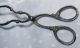 Vintage Silver Plate 100 Salad Server Dessert Tongs Scissor Handle - W In Circle Other photo 4