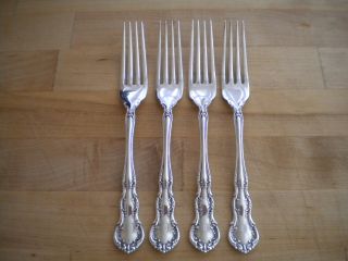 Wallace Old Atlanta Aka Irving Sterling Silver Forks With Service For 4 photo