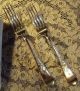 2 Towle Gladys Sterling Dinner Forks (1890 Bright Cut) From Old Virginia Family Towle photo 1