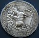 Antique Italy Eroupe Papie Sigilvm Magnifice Comvnitatis Necchi Silver Medal Vf Spain photo 1