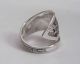 Sterling Silver Spoon Ring - Disneyland / Sleeping Beauty Castle - 8 - 10 - Spiral Other photo 4