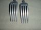 3 Dinner Forks Tipped 19th Century Made In The U.  S.  A 900 Wb/w Other photo 10
