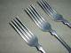 3 Dinner Forks Tipped 19th Century Made In The U.  S.  A 900 Wb/w Other photo 1