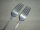 3 Dinner Forks Tipped 19th Century Made In The U.  S.  A 900 Wb/w Other photo 6