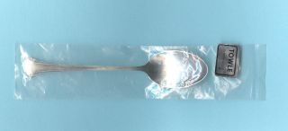 Towle Chippendale Sterling Silver Dinner Teaspoon - Spoon - New In Plastic Wrap photo