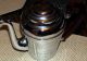 Vintage Red Bakelite Handle Teapot,  Cromwell Chromium Silver Mfg.  Corp. Tea/Coffee Pots & Sets photo 4