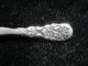 English Figural Sterling Silver Salt Spoon C 1900 Birmingham Levi & Salaman United Kingdom photo 1