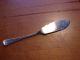 Heavy Antique Solid Silver Butter Knife Server Sheffield 1908 Other photo 1