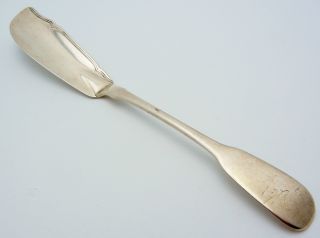 English Sterling Silver 1800 ' S Pate Knife Fiddle photo