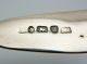 English Sterling Silver 1800 ' S Pate Knife Fiddle Other photo 2