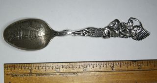 Antique Paye & Baker Sterling Silver Native American Min - Y - Ah Souvenir Spoon photo