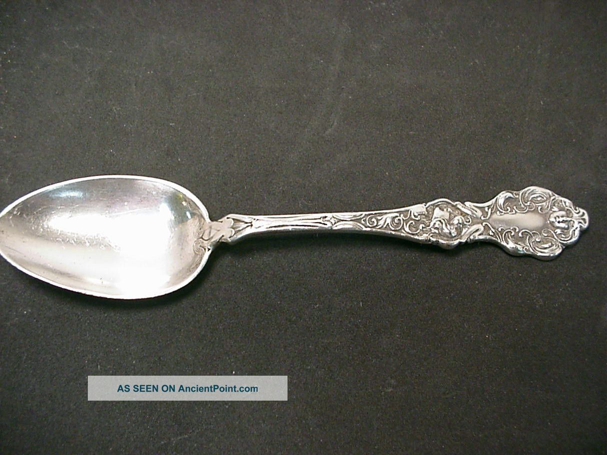 Unger Bros Les Circes Sterling Tea Spoon Circa 1904 No Monogram Art Nouveau Other photo