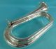 Sterling Silver Military Bugle Royal Northumberland Fusiliers B&h 1954 Other photo 5
