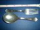 Vintage Rogers Silverplate Baby ' S First Fork & Spoon,  Could Be Monogramed Other photo 1
