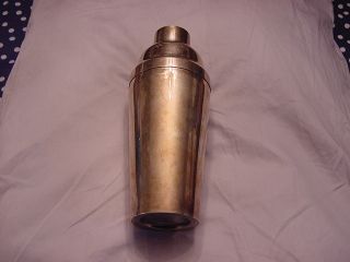 Vintage Sterling Silver Cocktail Shaker,  Older Beauty photo